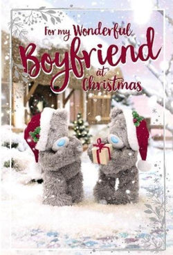 Boyfriend Christmas Card - 3D Card