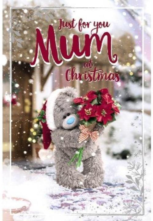 Mum Christmas Card - 3D Card