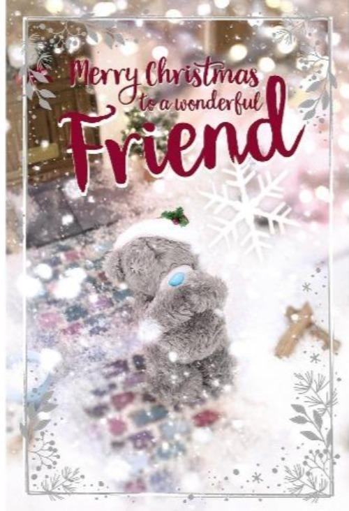 Friend Christmas Card - 3D Card