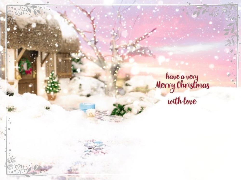 Someone Special Christmas Card - 3D Card