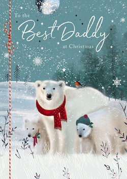 Dad Christmas Card - Polar Family