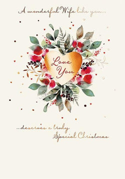Wife Christmas Card - Love You