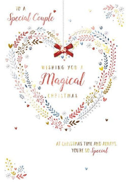Special Couple Christmas Card - All My Heart