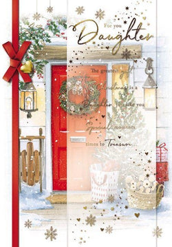 Daughter Christmas Card - Welcome Home