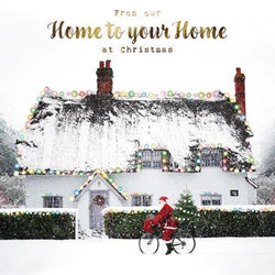Home To Home Christmas Card - Special Delivery