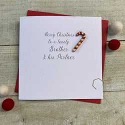 Brother And Partner Christmas Card