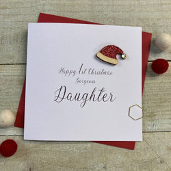 Daughter First Christmas Card