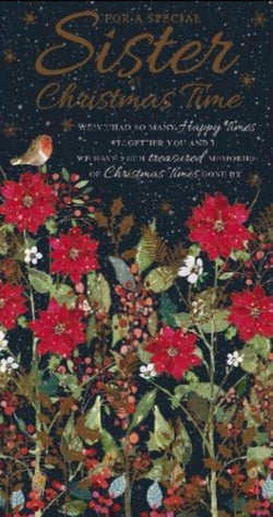 Special Sister Christmas Card