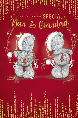 Nan And Grandad Christmas Card