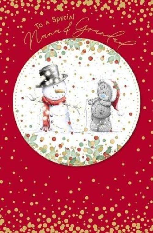 Nana And Grandad Christmas Card