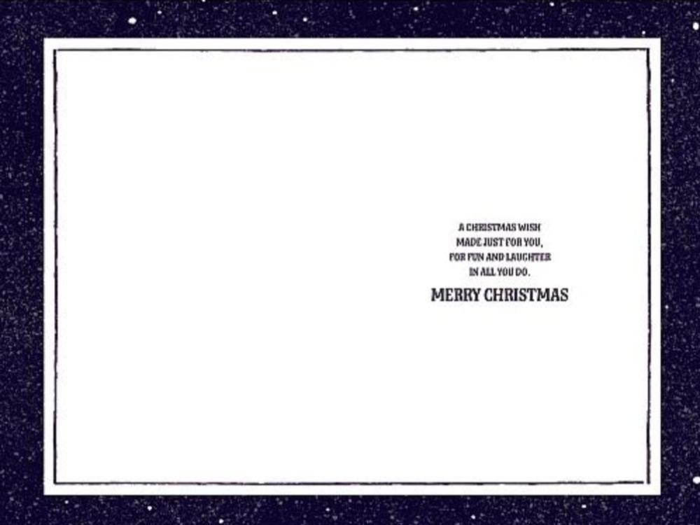 Great Grandson Christmas Card