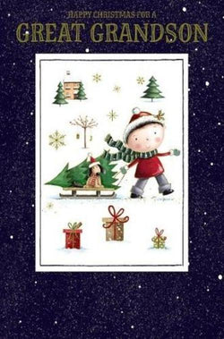 Great Grandson Christmas Card