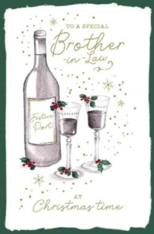 Brother In Law Christmas Card