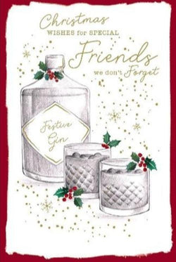 Special Friends Christmas Card