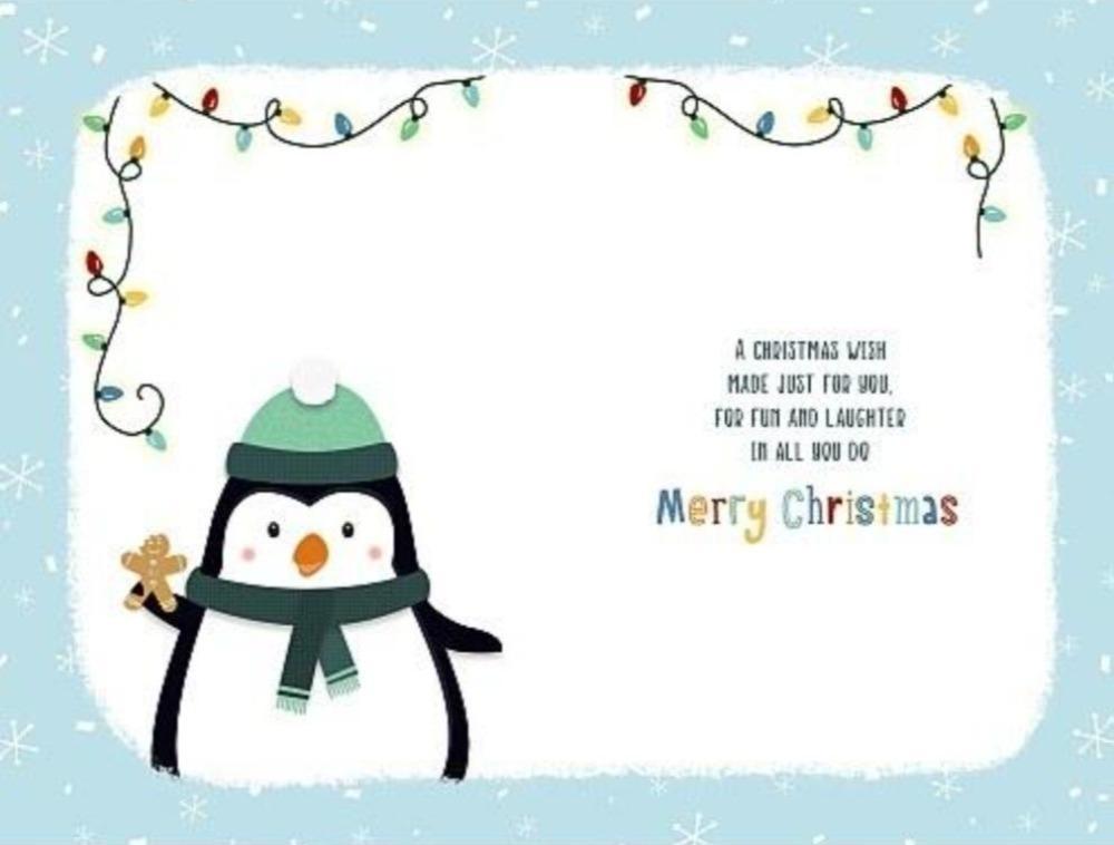 Special Godson Christmas Card