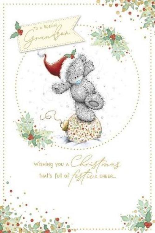 Special Grandson Christmas Card