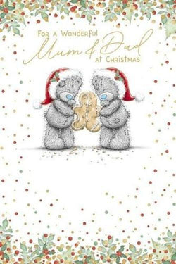 Mum And Dad Christmas Card