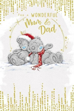 Mum And Dad Christmas Card