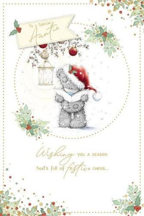 Auntie Christmas Card