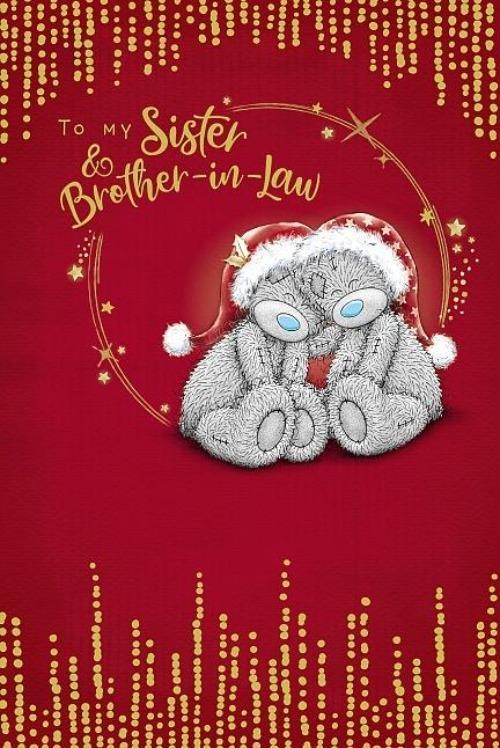 Sister And Brother In Law Christmas Card