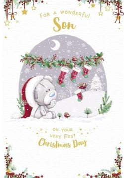 Son 1st Christmas Card