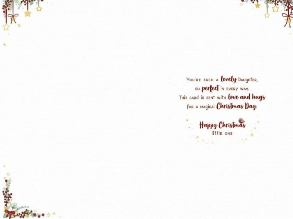 Daughter 1st Christmas Card