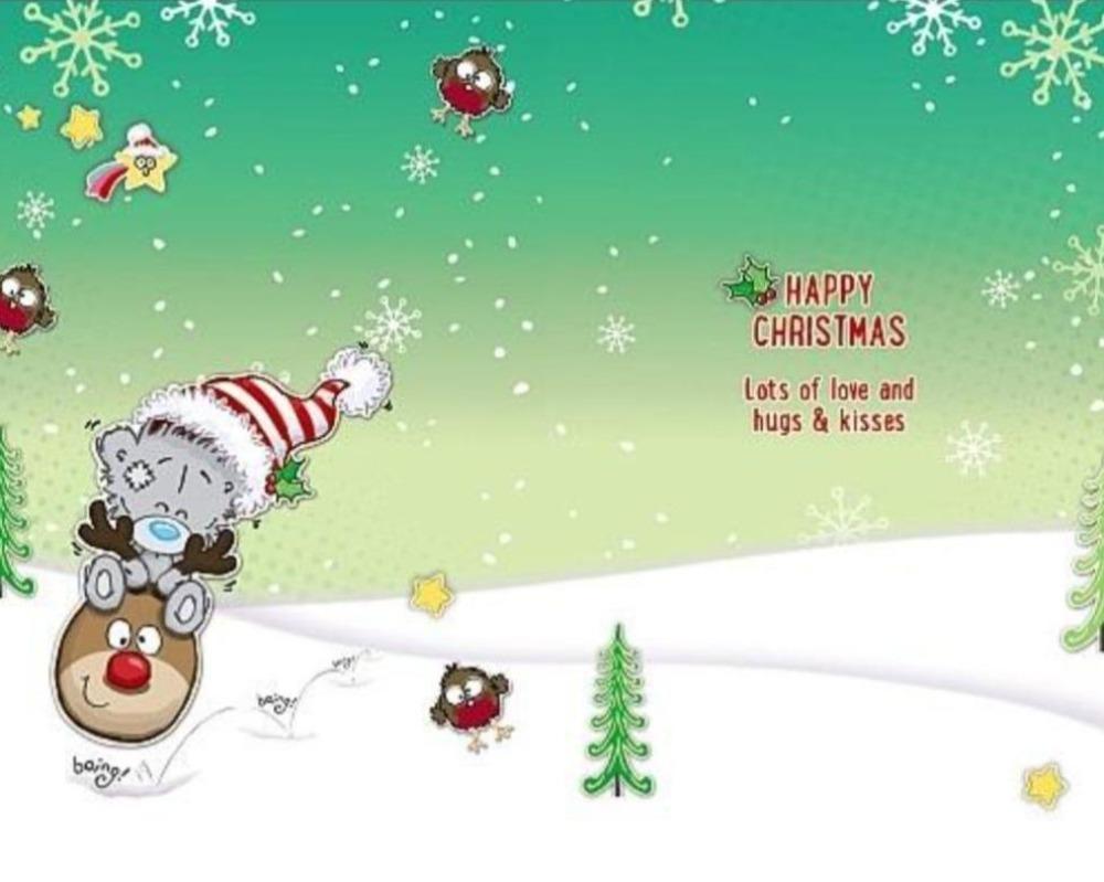 Daddy From Little Boy Christmas Card