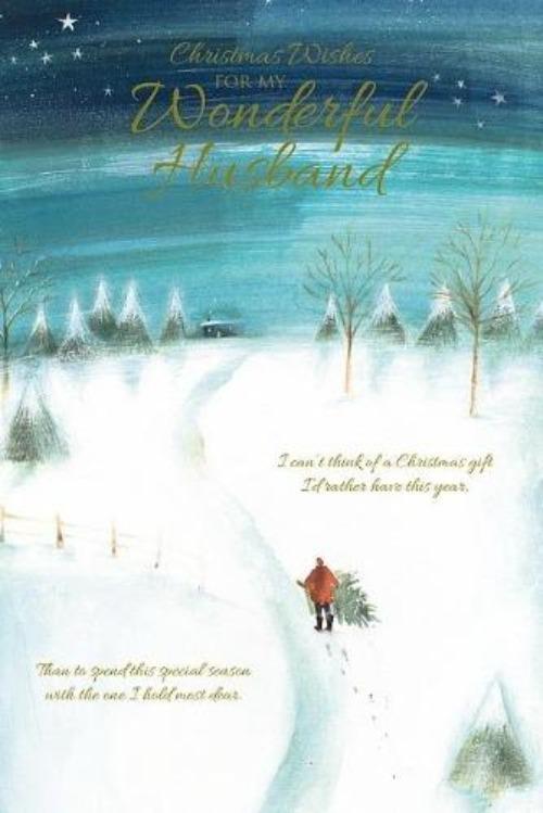Husband Christmas Card