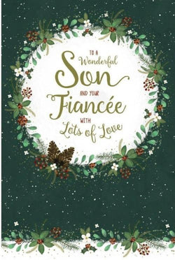 Son And Fiancee Christmas Card