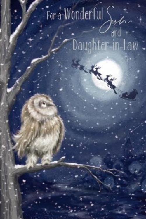 Son And Daughter In Law Christmas Card