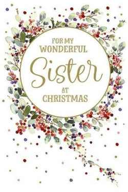 Sister Christmas Card