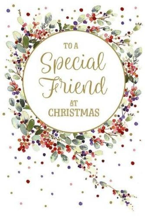 Special Friend Christmas Card