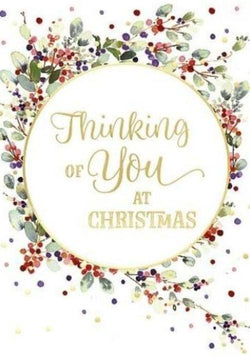 Thinking Of You Christmas Card