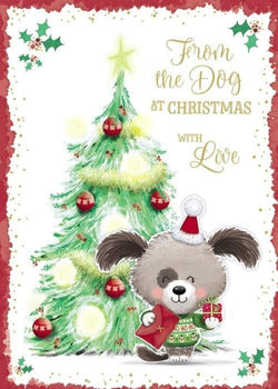 Pet Christmas Card - Dog