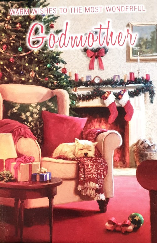 Godmother Christmas Card