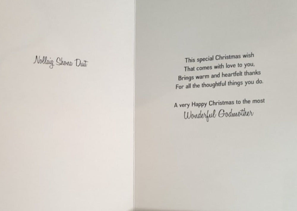 Godmother Christmas Card