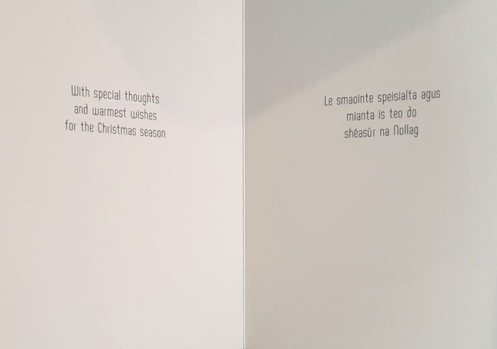 Nollaig Shona Christmas Card - In Irish