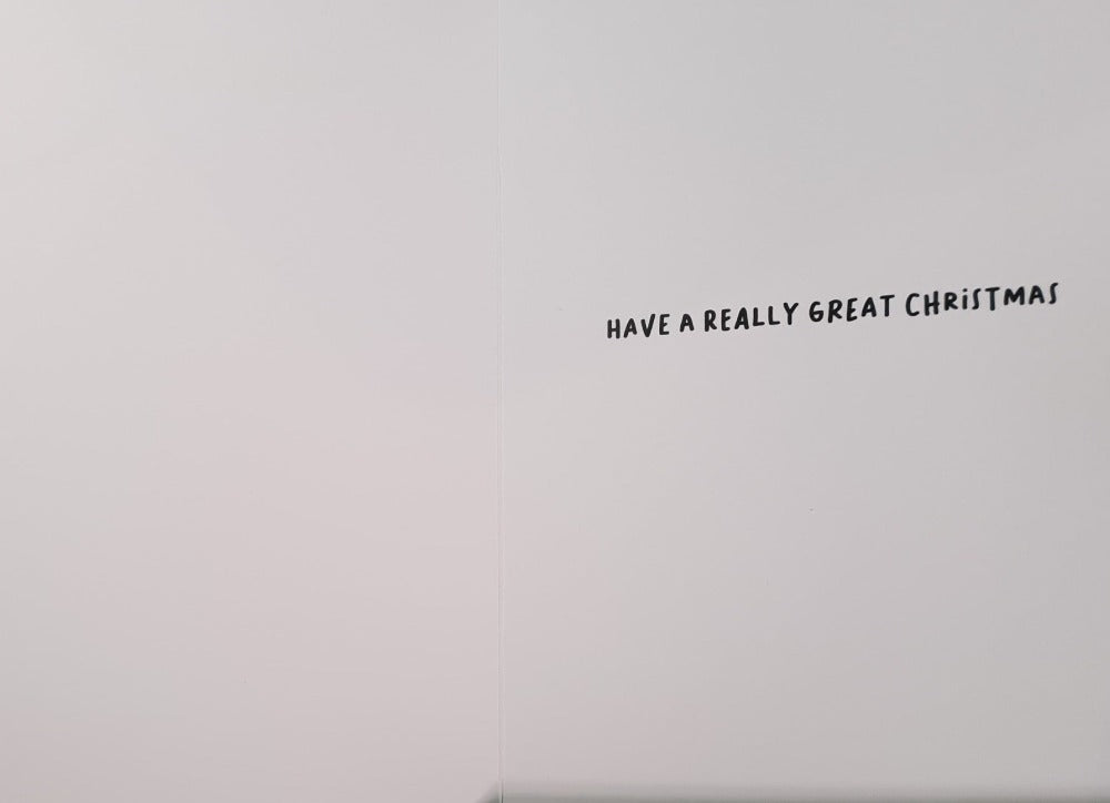 Brother Christmas Card - Funny