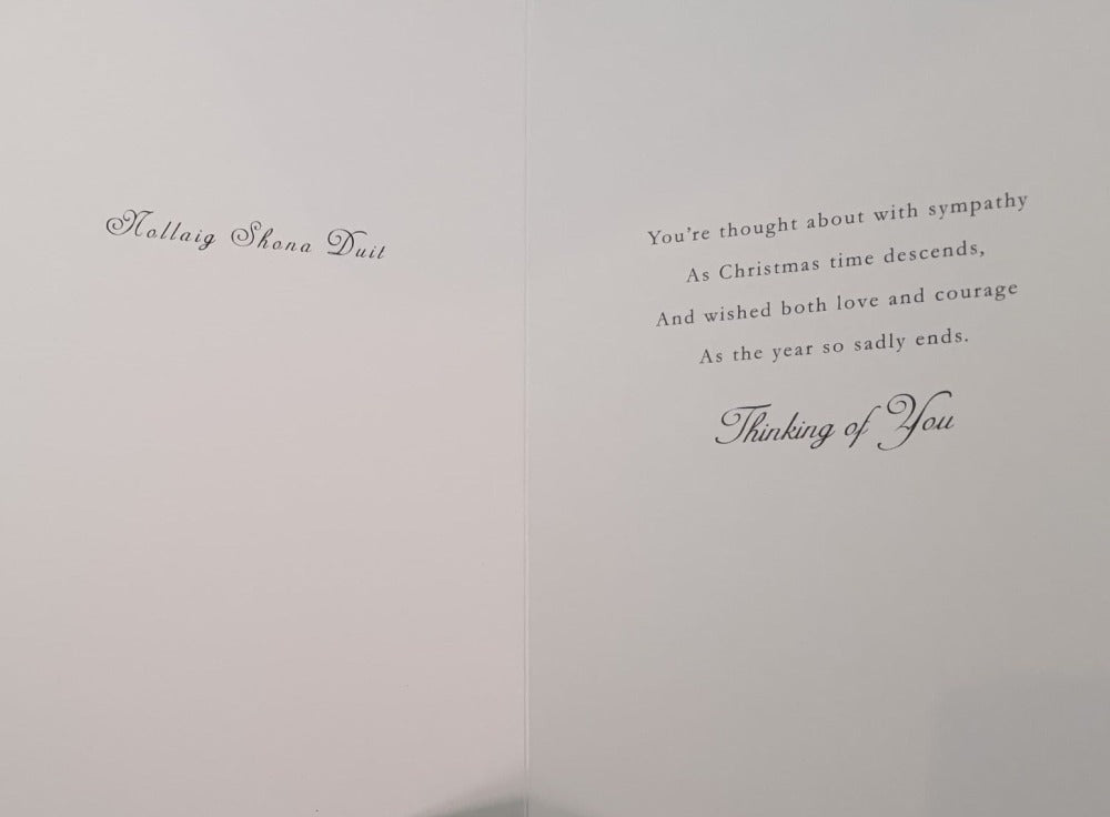 Sympathy Christmas Card