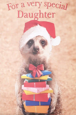 Daughter Christmas Card