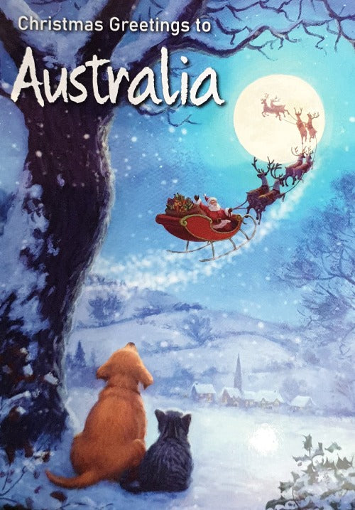 Across The Miles Christmas Card