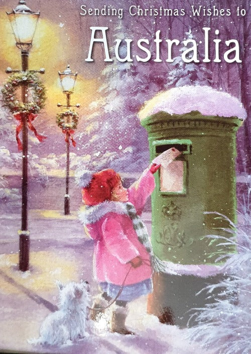 Across The Miles Christmas Card