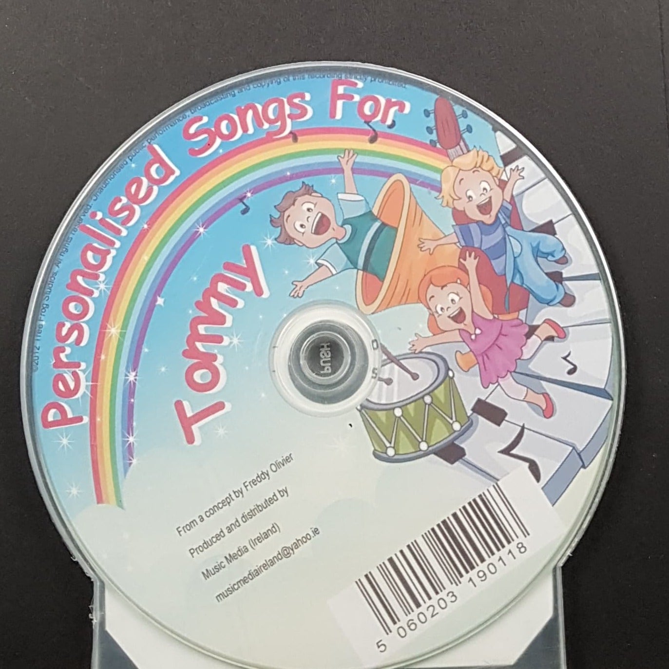 CD - Personalised Children's Songs / Tommy