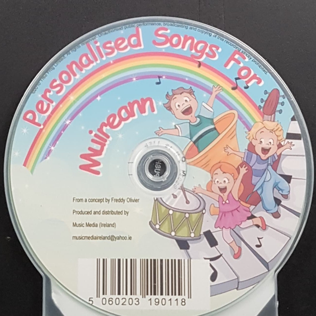 CD - Personalised Children's Songs / Muireann