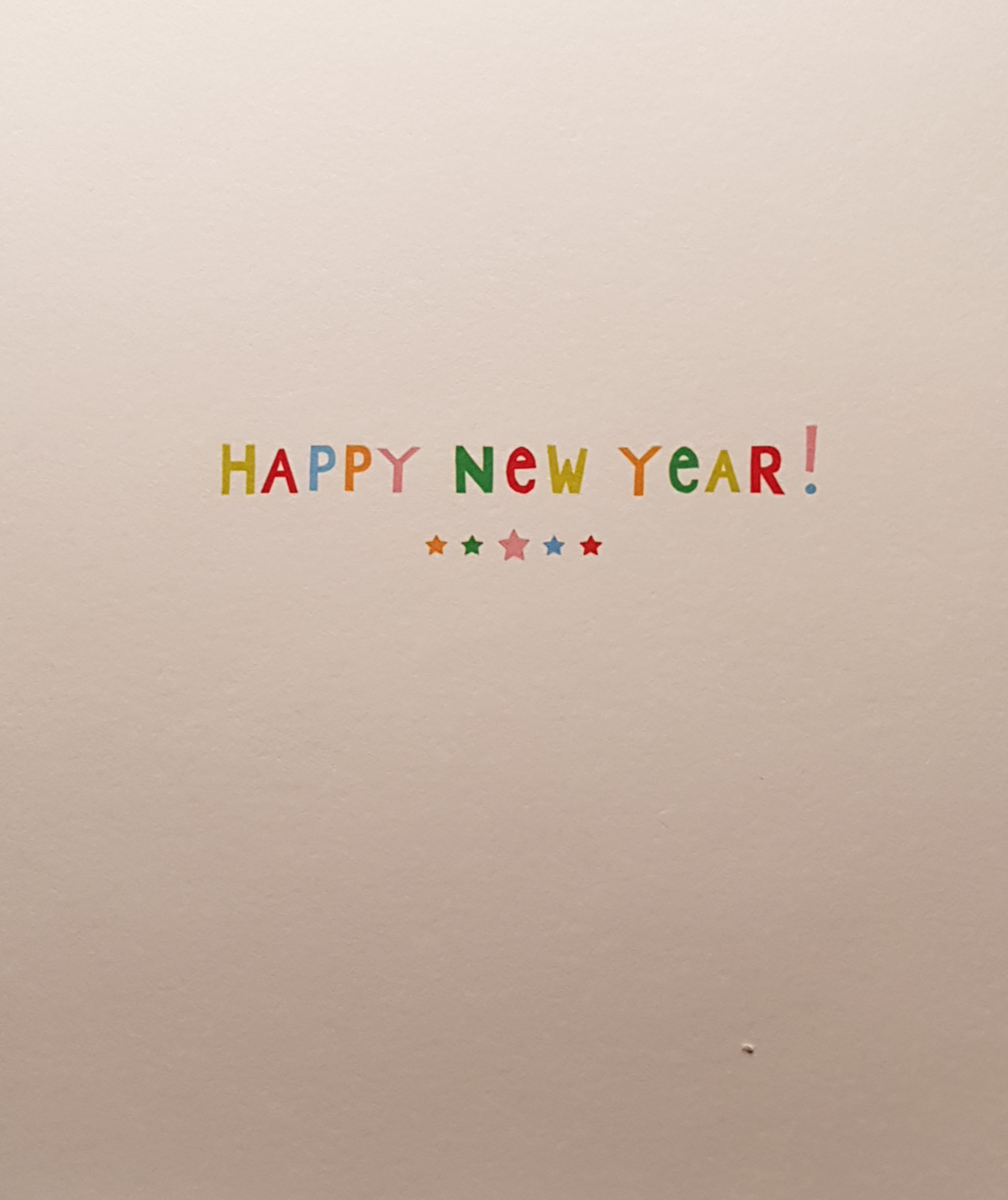 New Year Card - 'Pop Clink Fizz' & Cute Firework Illustrations