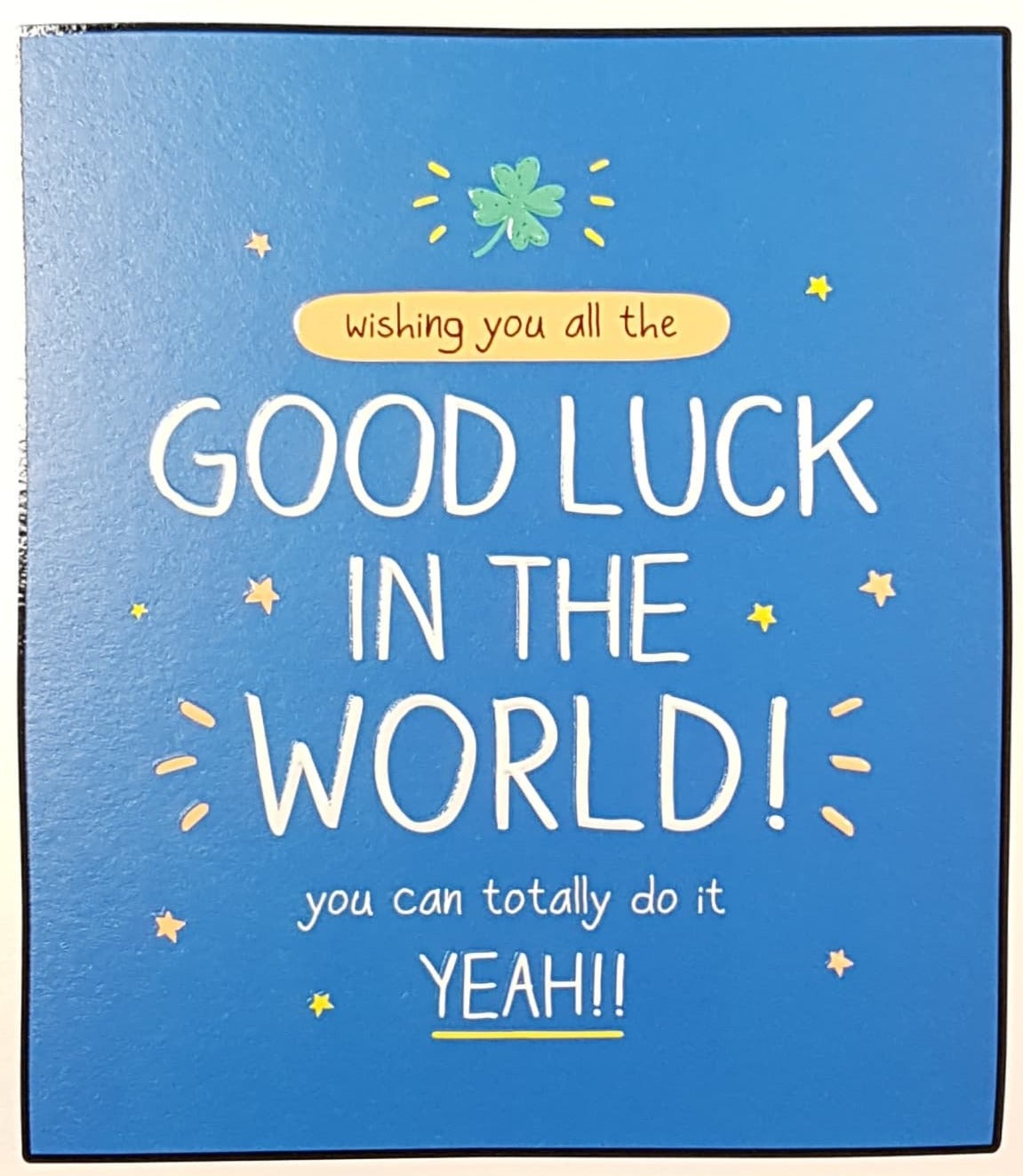 Good Luck Card - General / 'You Can Totally Do It'