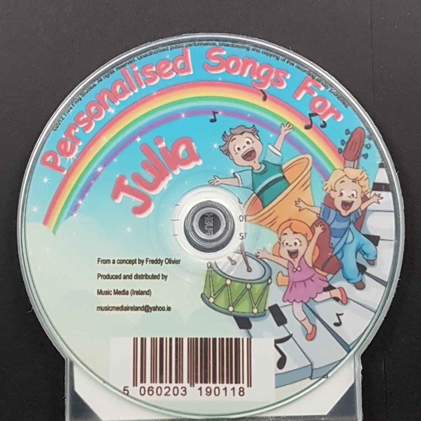 CD - Personalised Children's Songs / Julia