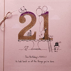 21st Birthday Cards