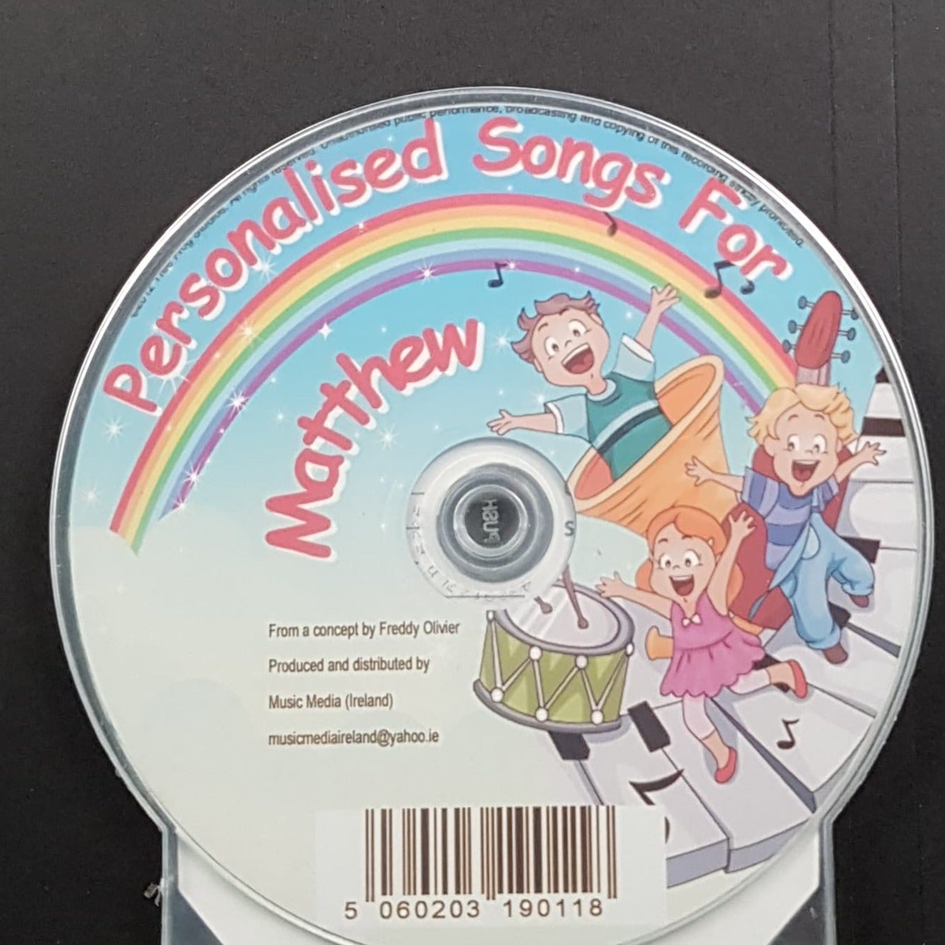 CD - Personalised Children's Songs / Matthew