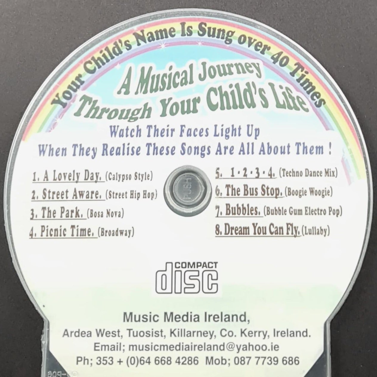 CD - Personalised Children's Songs / William
